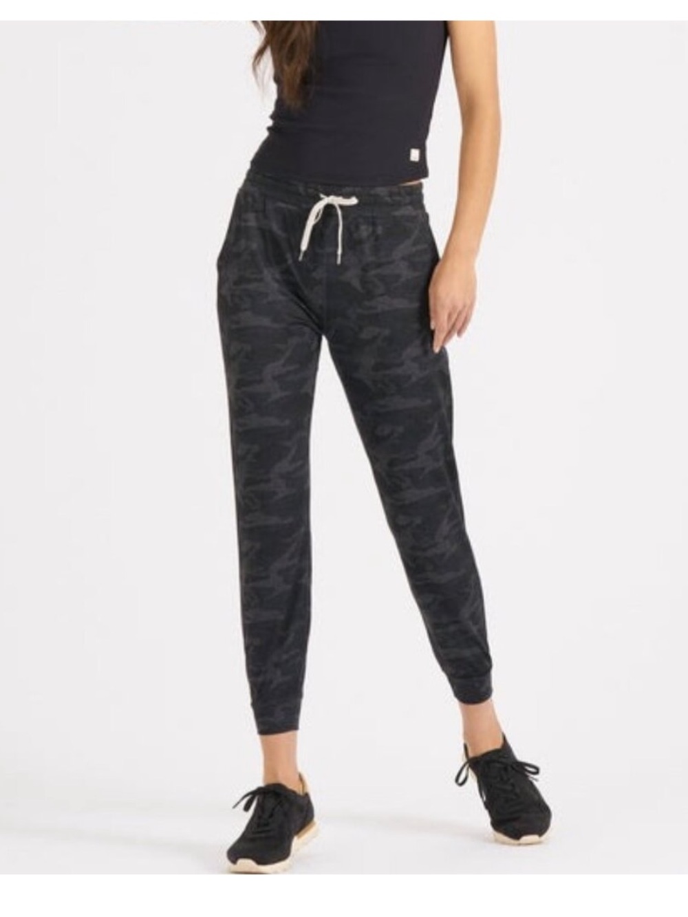 Vuori Black Camo Track Joggers